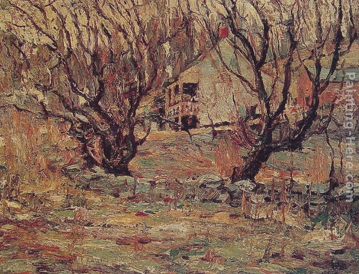 Unknown painting - Ernest Lawson Unknown art painting